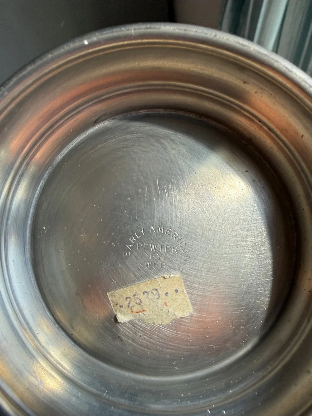 Polished Silver-Tone Decorative Pitcher Vase - Silver